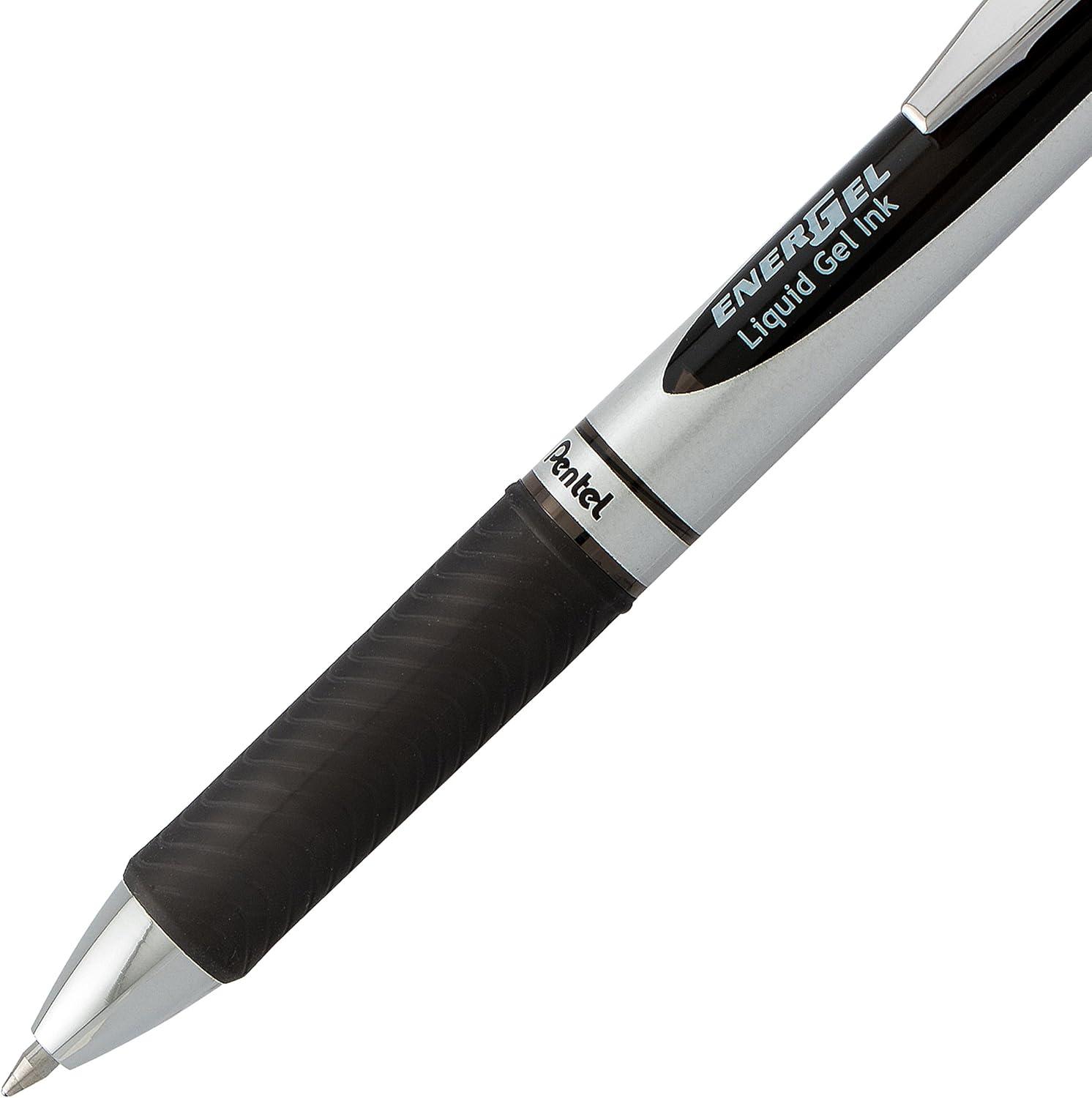 image:imagePentel EnerGel RTX Retractable Liquid Gel Pens 07mm Assorted Colors Ultimate Writing Pens Best Writing Pens for Office School and Journaling Pack of 1212 Count Pack of 1