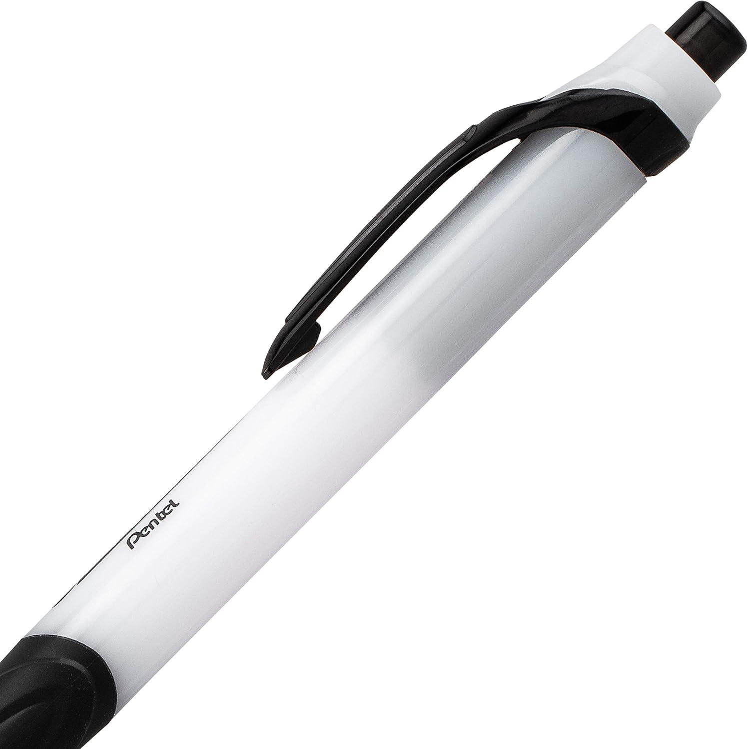 image:imagePentel GlideWrite Ballpoint Pen with TechniFlo Ink 10mm Medium Line Assorted Ink Pack of 6 BX910BP6M1