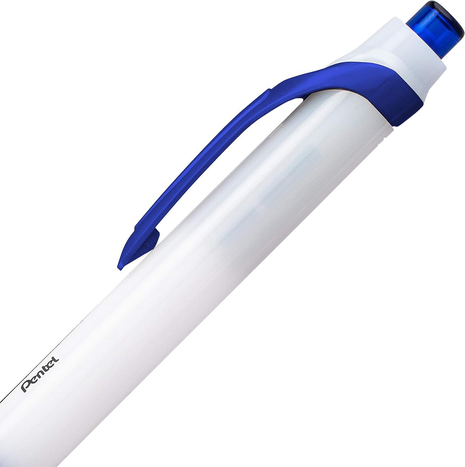 image:imagePentel GlideWrite Ballpoint Pen with TechniFlo Ink 10mm Medium Line Black Ink Pack of 6 BX910BP6ABlue
