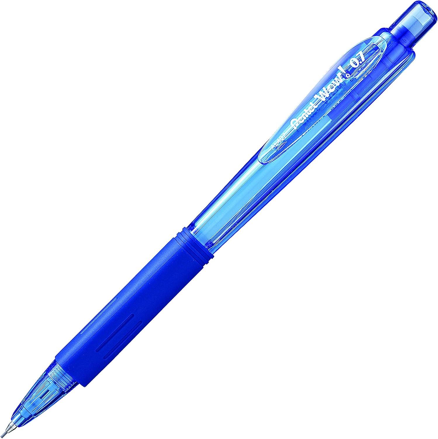 image:imagePentel 07mm Wow Mechanical Pencil with Blue Barrel Box of 12 AL407C