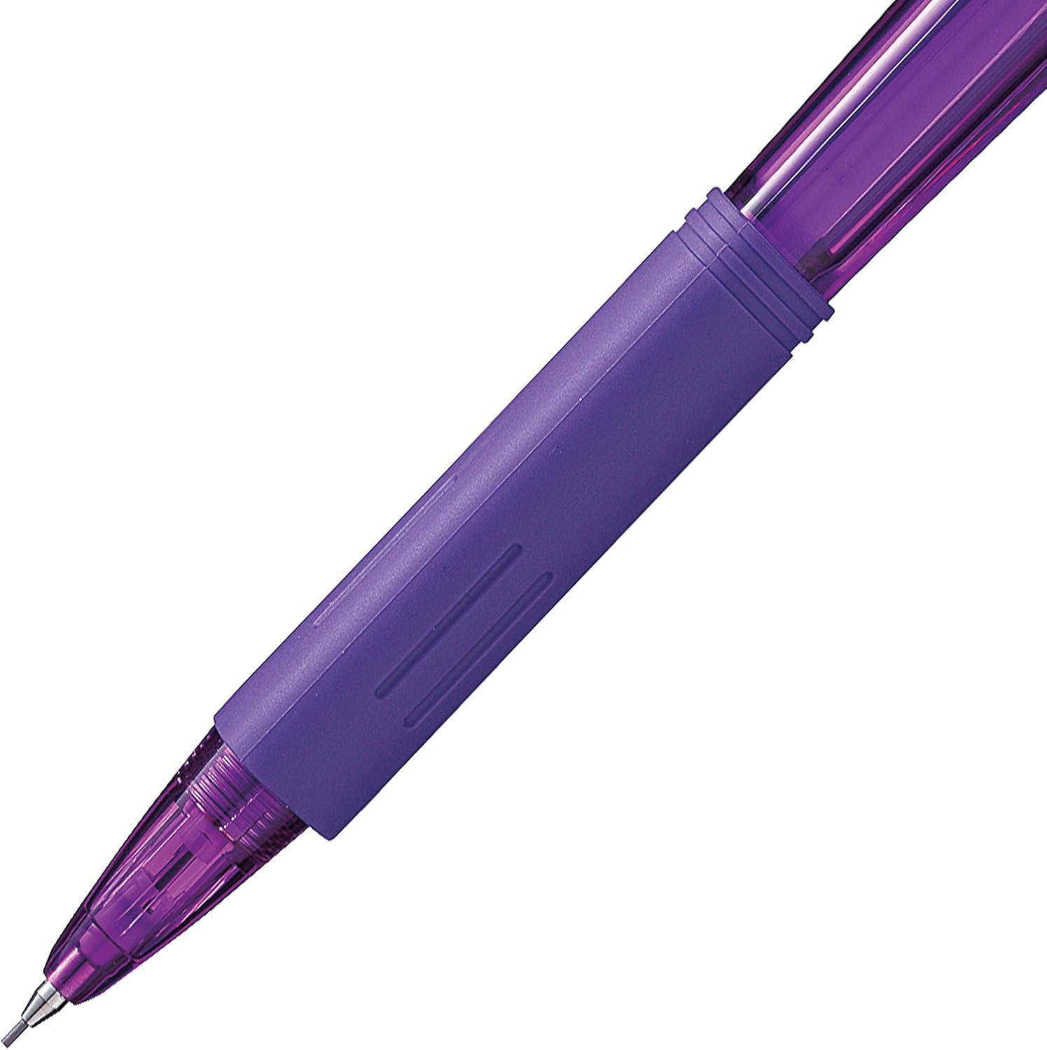 image:imagePentel 07mm Wow Mechanical Pencil with Violet Barrel Box of 12 AL407V
