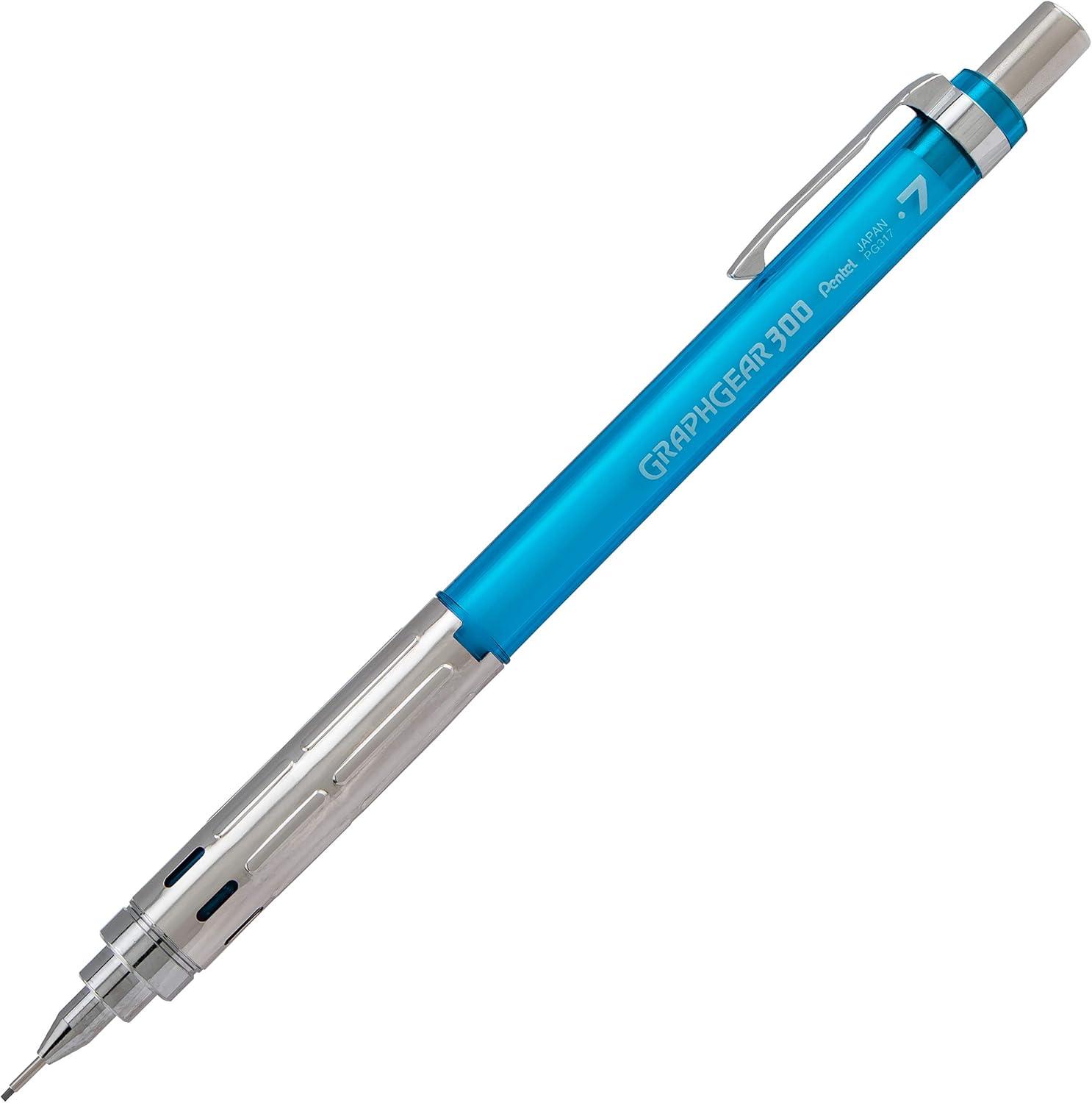 image:imagePentel Arts GraphGear 300 Mechanical Pencil 09mm Thick line 1Pack Red Barrel1 Count Pack of 2