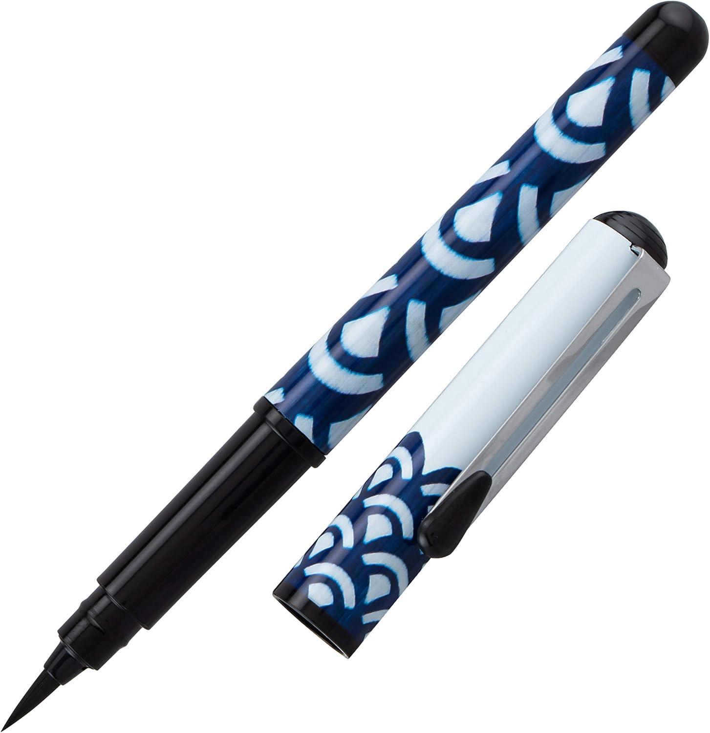 image:imagePentel Arts Limited Edition Pocket Brush Inking Brush Pen Indigo Wrap GFKP3F3BPA