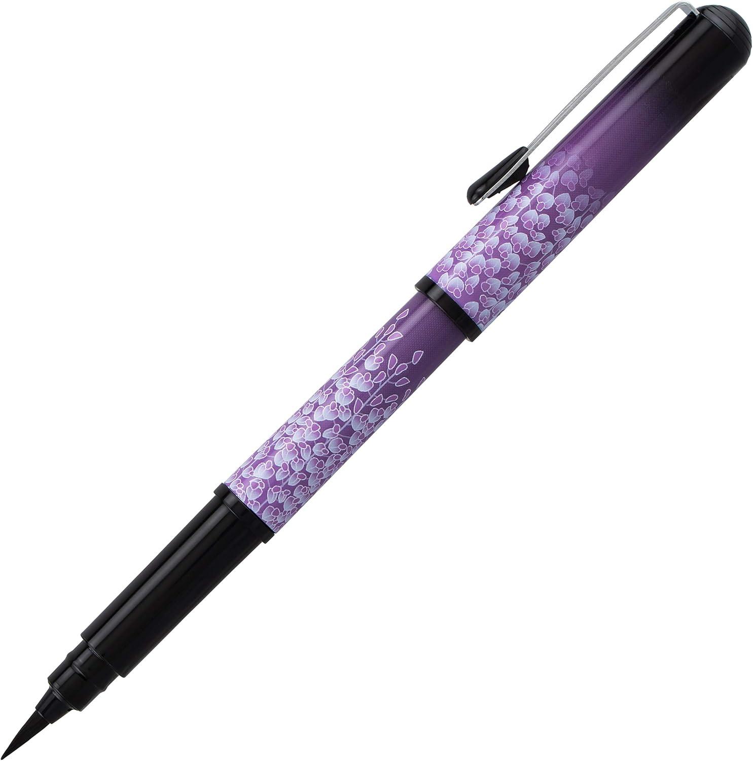 image:imagePentel Arts Limited Edition Pocket Brush Inking Brush Pen Wisteria Wrap GFKP3J1BPA