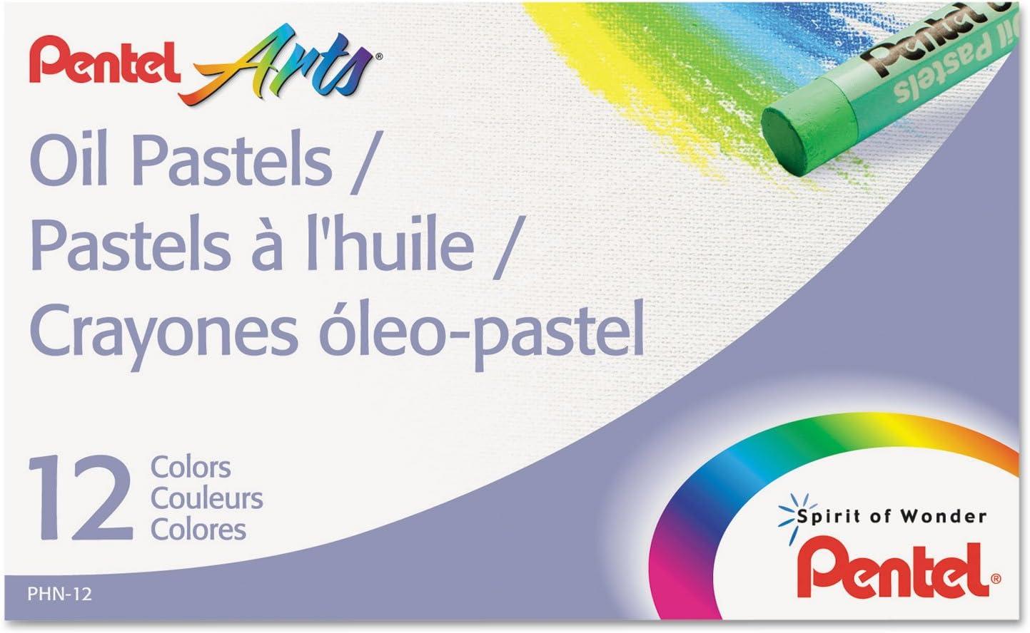 image:imagePentel Arts Oil Pastel Set Assorted Colors Set of 25 PHN251 Count Pack of 12