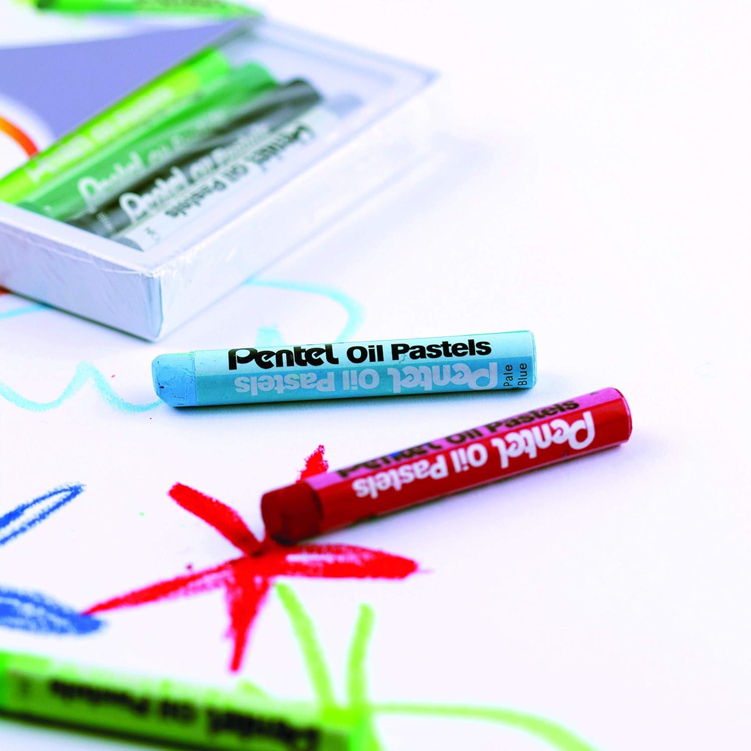 image:imagePentel Arts Oil Pastel Set Assorted Colors Set of 25 PHN251 Count Pack of 25