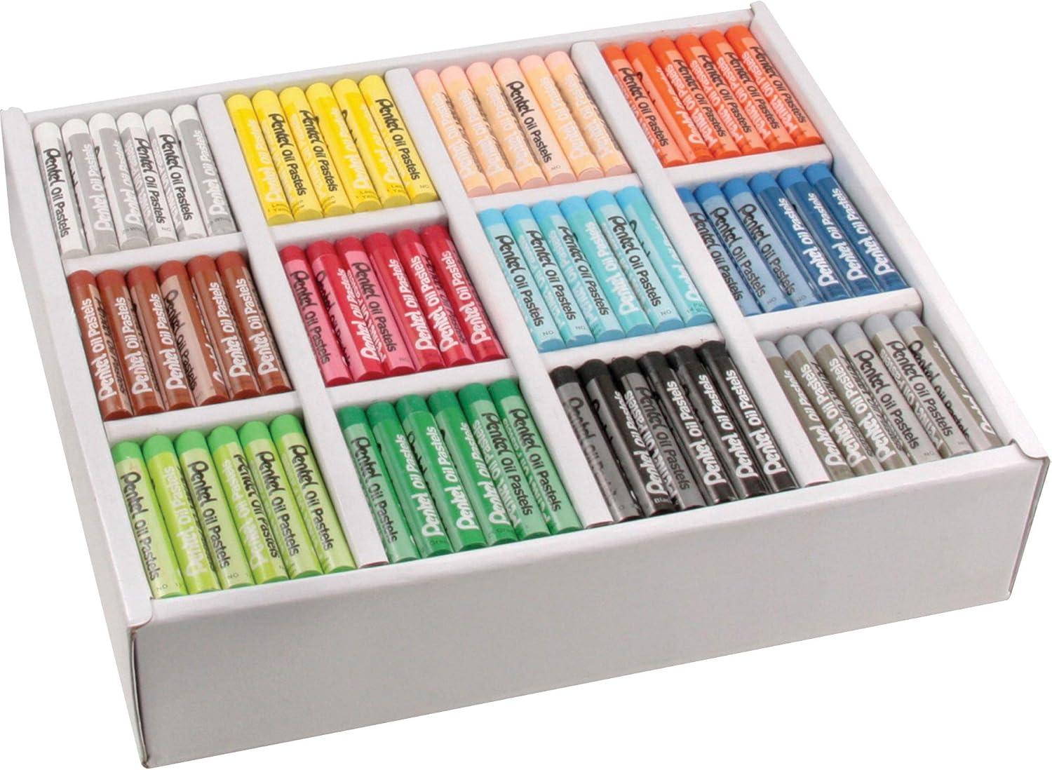 image:imagePentel Arts Oil Pastel Set Assorted Colors Set of 25 PHN251 Count Pack of 432