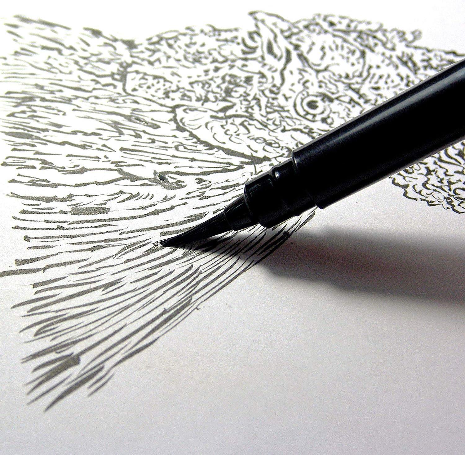 image:imagePentel Arts Pocket Brush Pen with Refills 1 Pen amp 2 Refills