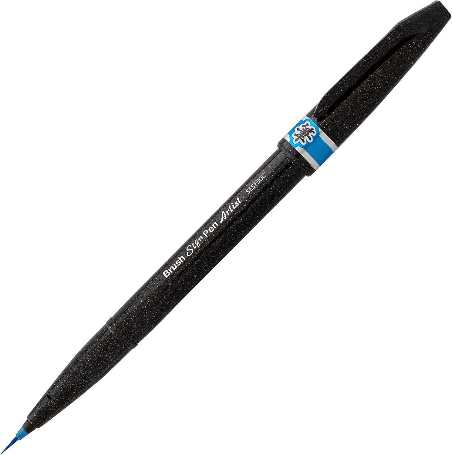 image:imagePentel Arts Sign Pen Micro Brush Assorted Ink FNPSVY 6pk SESF30BP6M112 Count Pack of 1