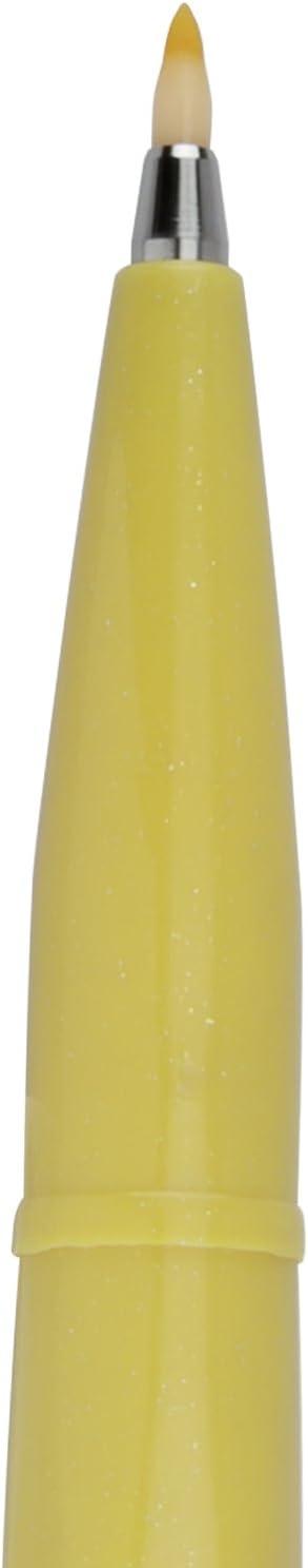 image:imagePentel Arts Sign Pen Touch Fude Brush Tip Blue Ink Box of 12 SES15CCYellow