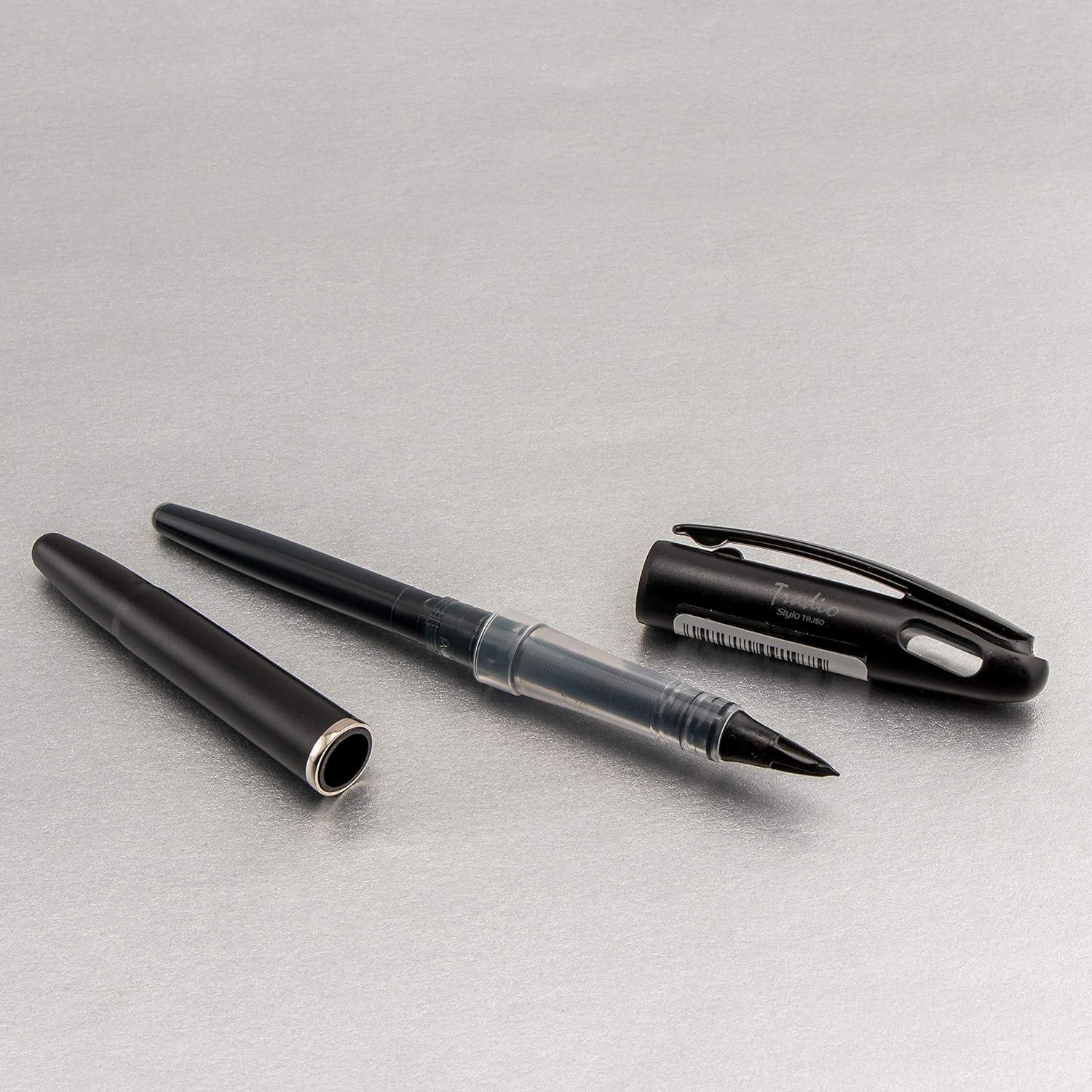 image:imagePentel Arts Tradio Stylo Sketch Pen Black Ink Pack of 1 TRJ50BPA