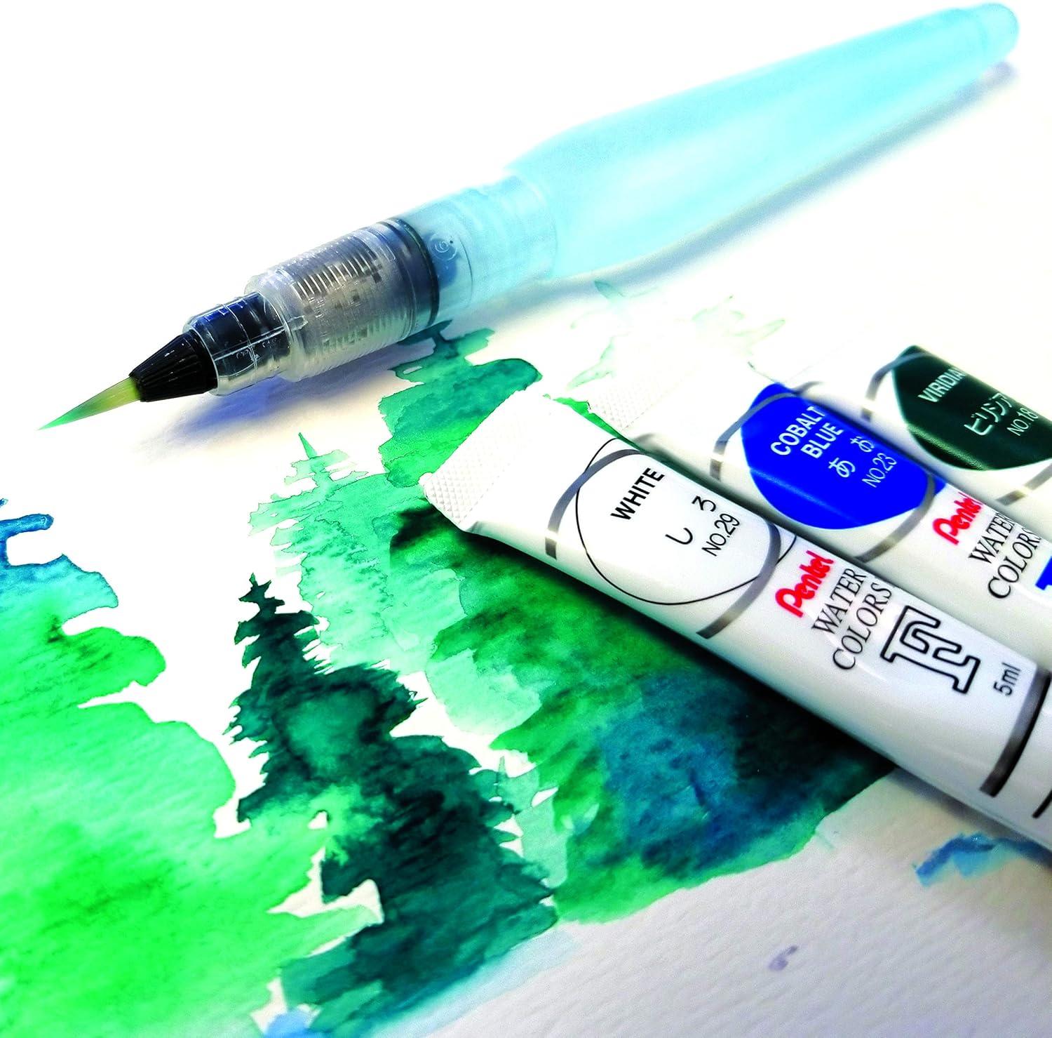 image:imagePentel Arts Water Colors Assorted Colors Pack of 18 WFRS1812 Colors 203 Fl Oz Pack of 1