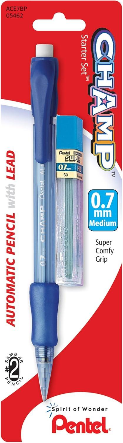 image:imagePentel CHAMP Mechanical Pencil 09mm Tinted Lime Green Barrel Box of 12 AL19KMulticolor