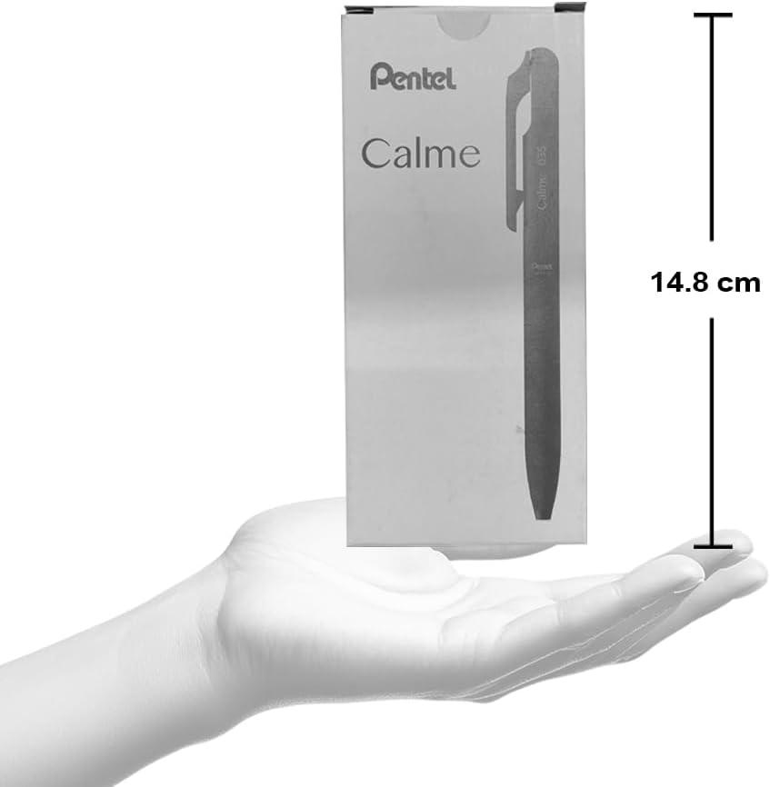 image:imagePentel Calme Ballpoint Pen 035mm Pink 10 Count BXA103PA 10Pink Shaft
