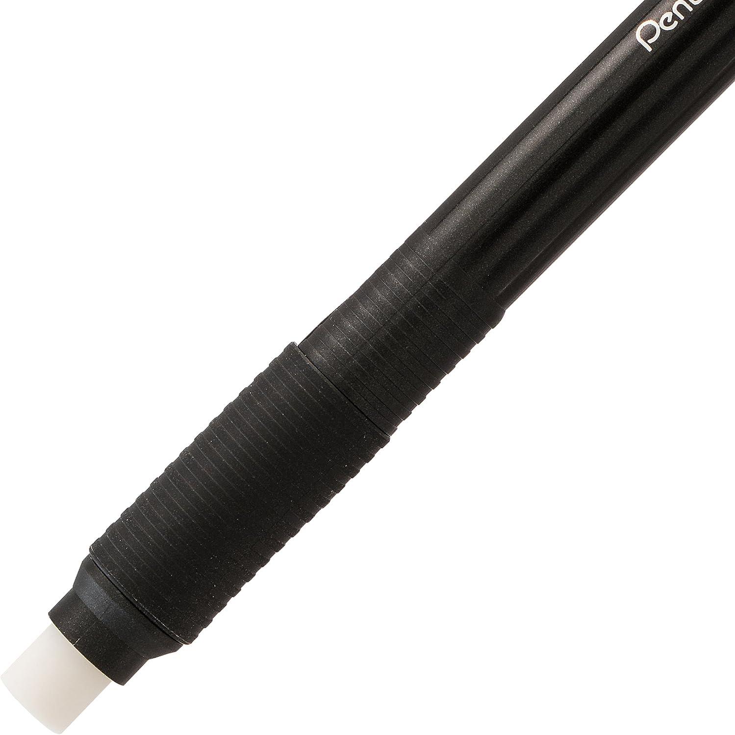image:imagePentel Clic Retractable Eraser with Grip Assorted Barrel Colors ZE21BP3M Pack of 3Multicolor
