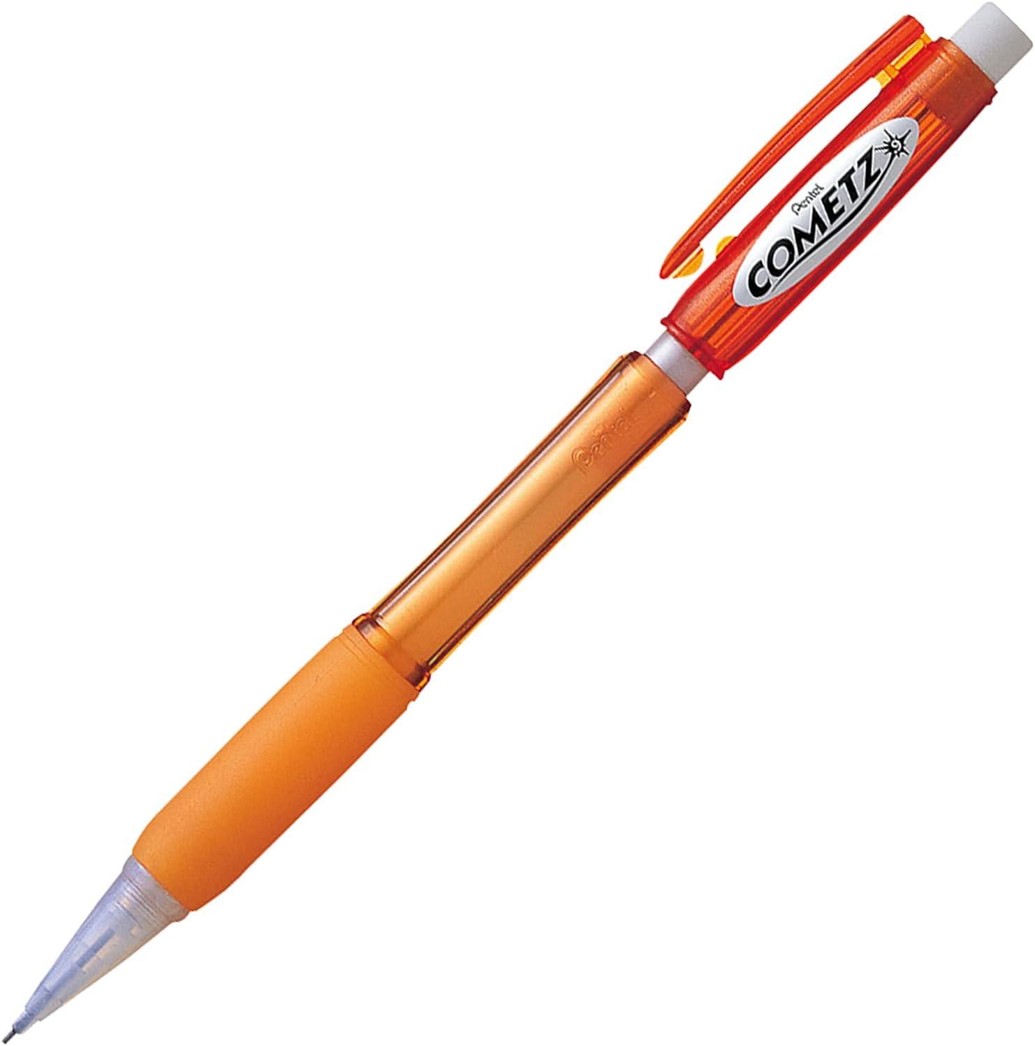 image:imagePentel Cometz Automatic Pencil 09mm Light Green Barrel Box of 12 AX119KOrange