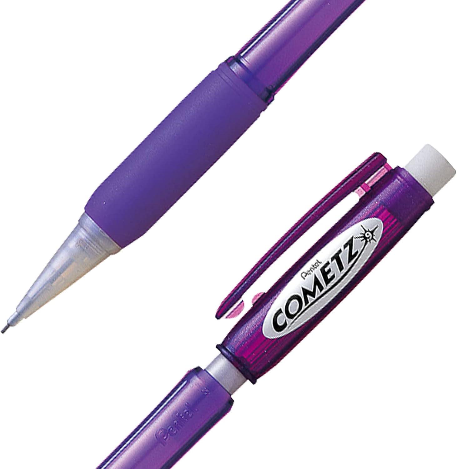 image:imagePentel Cometz Automatic Pencil 09mm Light Green Barrel Box of 12 AX119KViolet