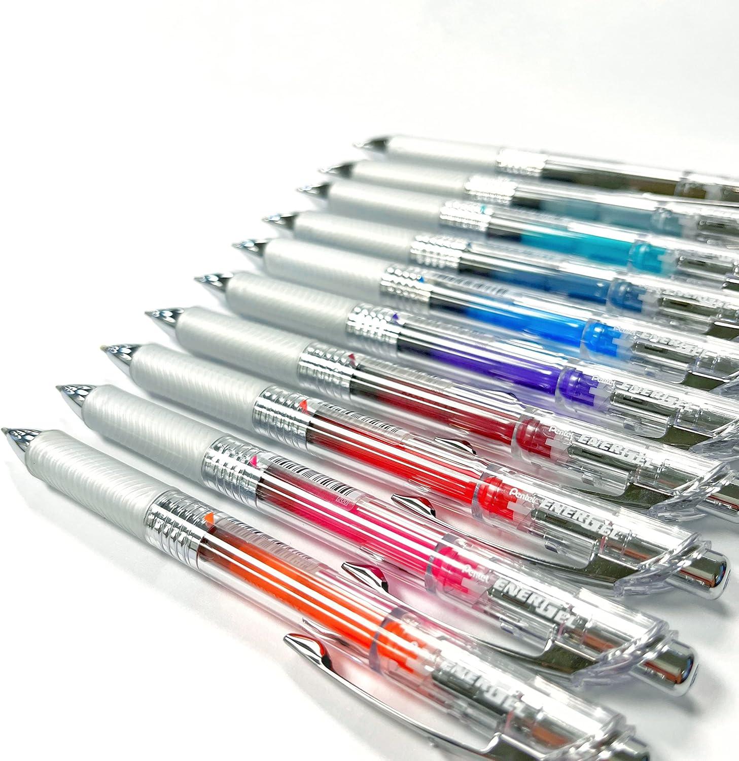 image:imagePentel EnerGel Ink Ballpoint Pen EnerGel Infree 07mm ball 10 Color Set BL77TL10