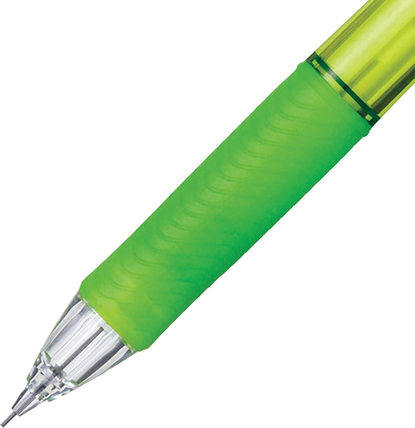 image:imagePentel EnerGizex Mechanical Pencil 05mm Sky Blue Barrel Box of 12 PL105SLight Green Barrel