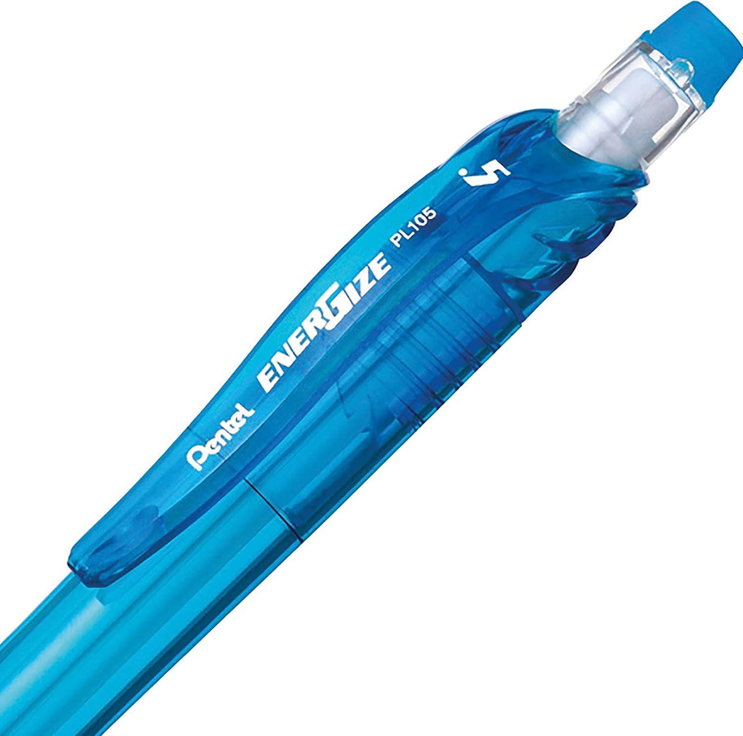 image:imagePentel EnerGizex Mechanical Pencil 05mm Sky Blue Barrel Box of 12 PL105SSky Blue Barrel