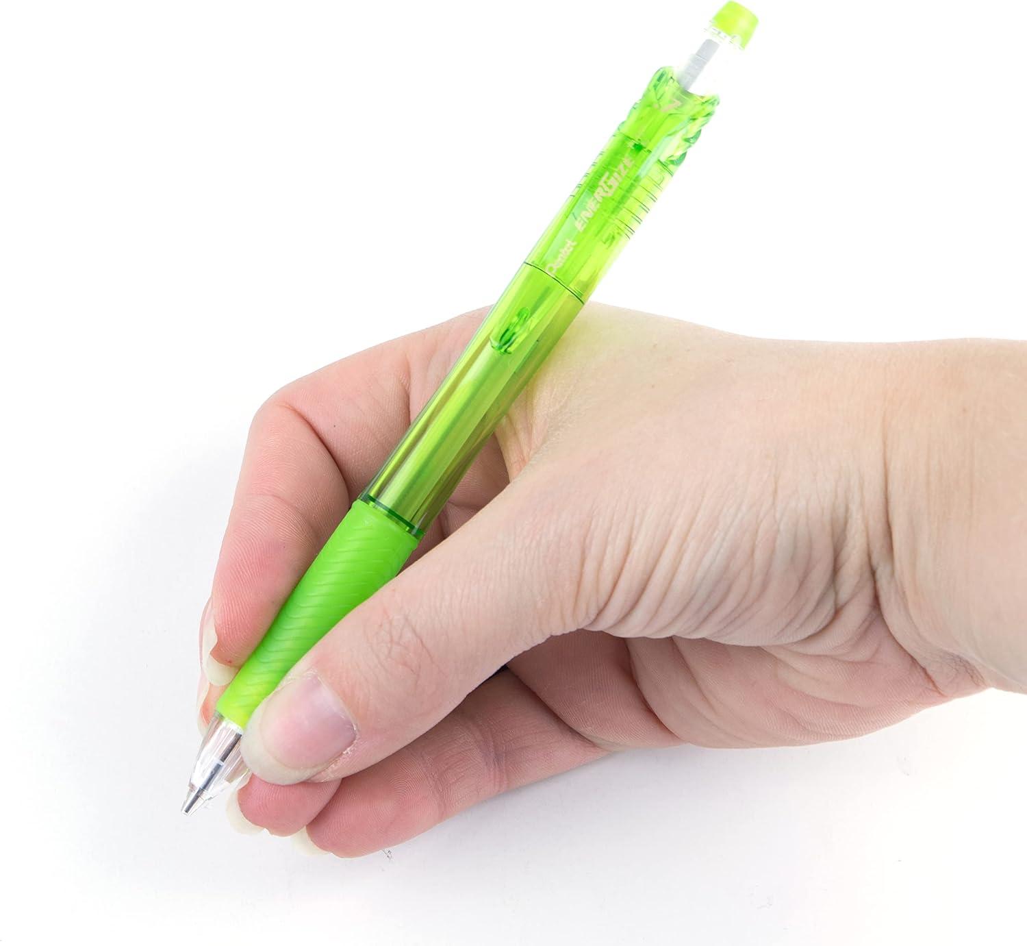 image:imagePentel EnerGizex Mechanical Pencil 07mm Sky Blue Barrel Box of 12 PL107SLight Green Barrel