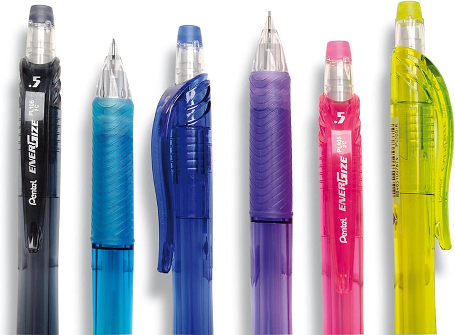 image:imagePentel EnerGizex Mechanical Pencil 07mm Sky Blue Barrel Box of 12 PL107SViolet Barrel