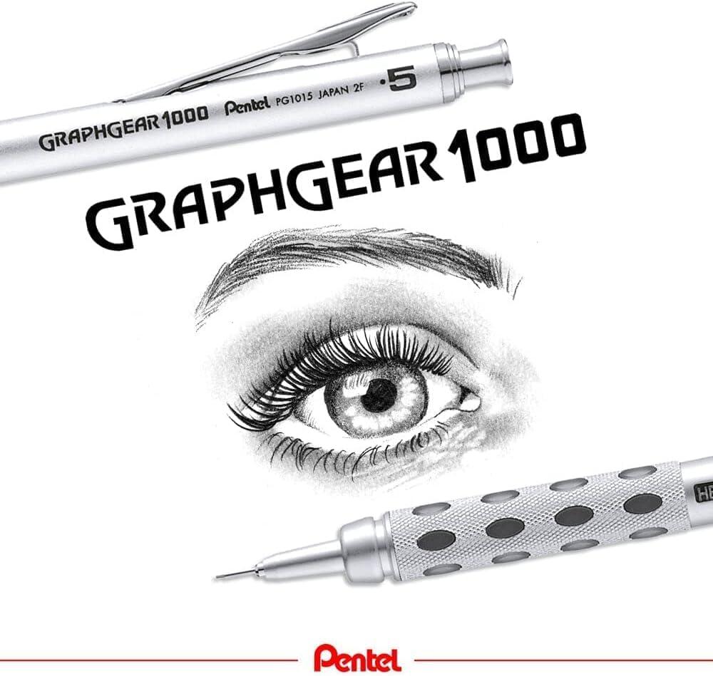 image:imagePentel Graph Gear 1000 Automatic Drafting Pencil 07mm Lead Size Blue Barrel 1 Each PG1017C1 Pack