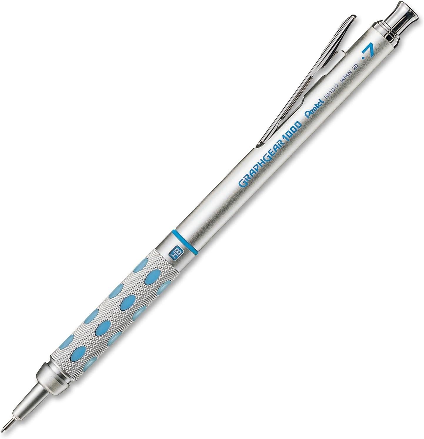 image:imagePentel Graph Gear 1000 Automatic Drafting Pencil 07mm Lead Size Blue Barrel 1 Each PG1017C1 Pack