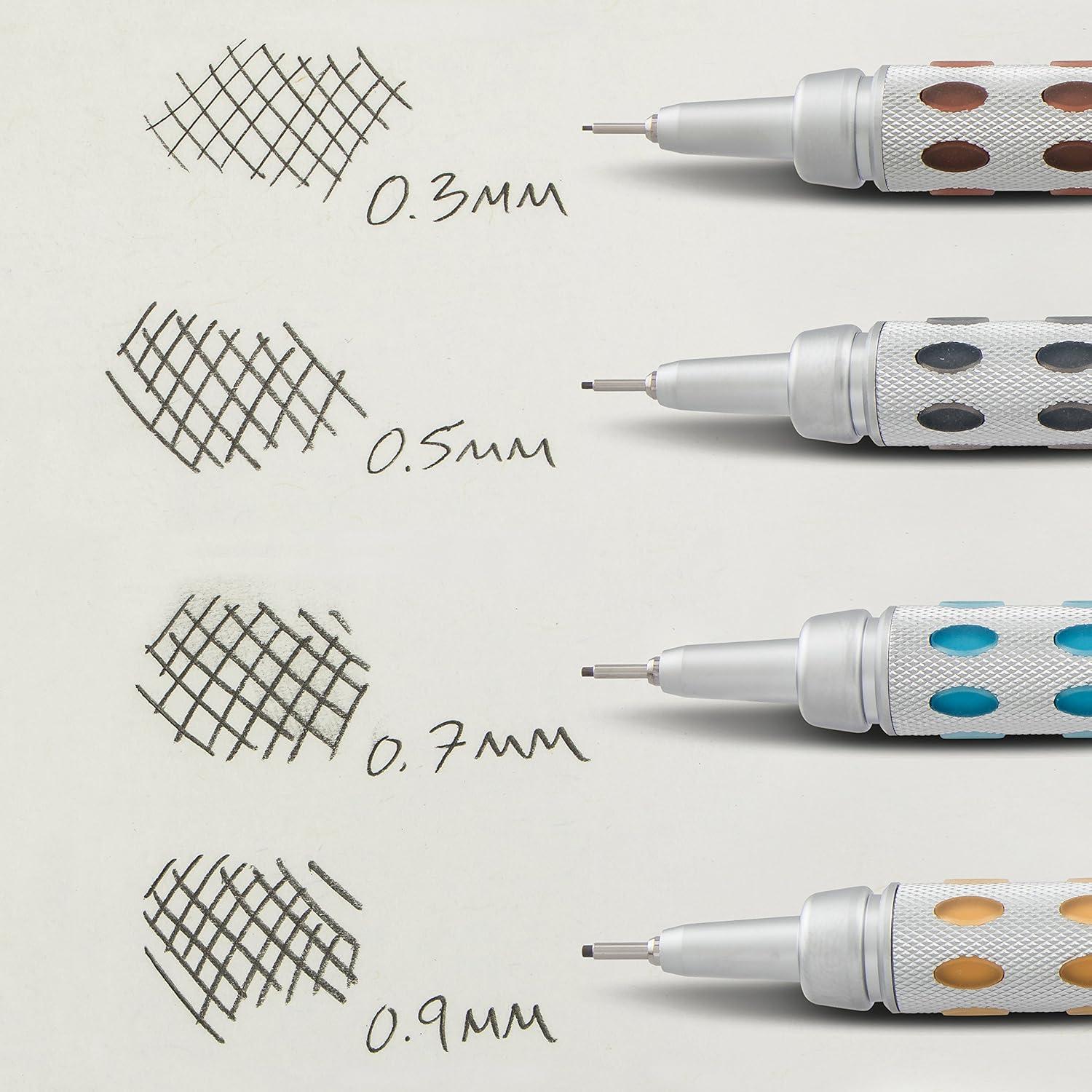 image:imagePentel Graph Gear 1000 Automatic Drafting Pencil 07mm Lead Size Blue Barrel 1 Each PG1017CBlack