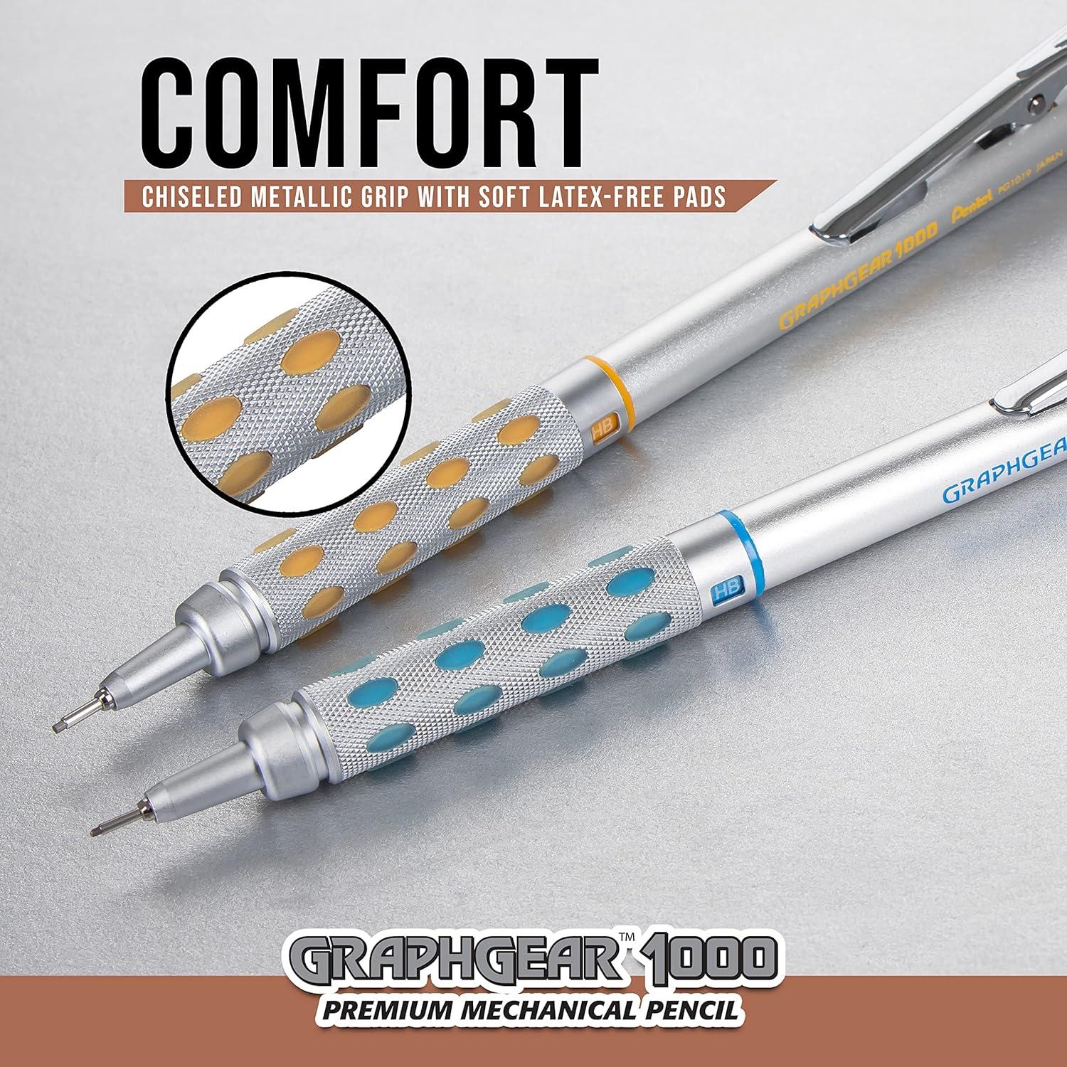 image:imagePentel Graph Gear 1000 Automatic Drafting Pencil 07mm Lead Size Blue Barrel 1 Each PG1017CBlack