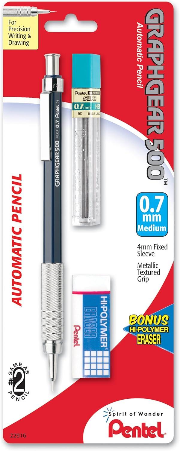 image:imagePentel Graph Gear 500 Automatic Drafting Pencil 03mm Brown Barrel 1 Pack PG523BP07mm