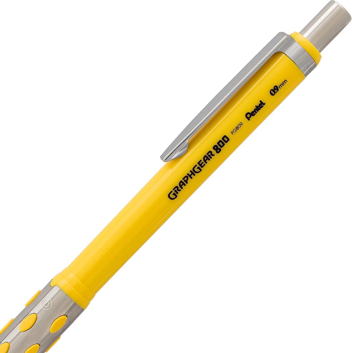 image:imagePentel Graph Gear 800 Mechanical Drafting Pencil 07mm Blue Barrel with Lead and Small PG807LZBP1 Pencil Lead and Eraser