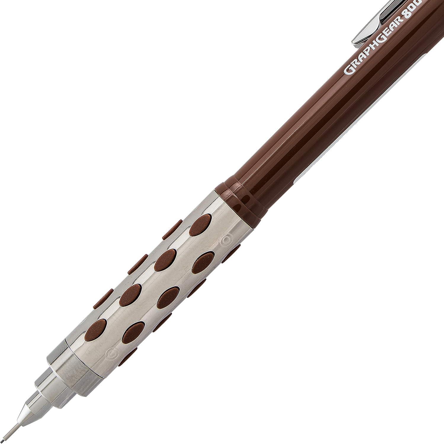 image:imagePentel Graph Gear 800 Mechanical Drafting Pencil 07mm Blue Barrel with Lead and Small PG807LZBP1 Pencil Lead and Eraser
