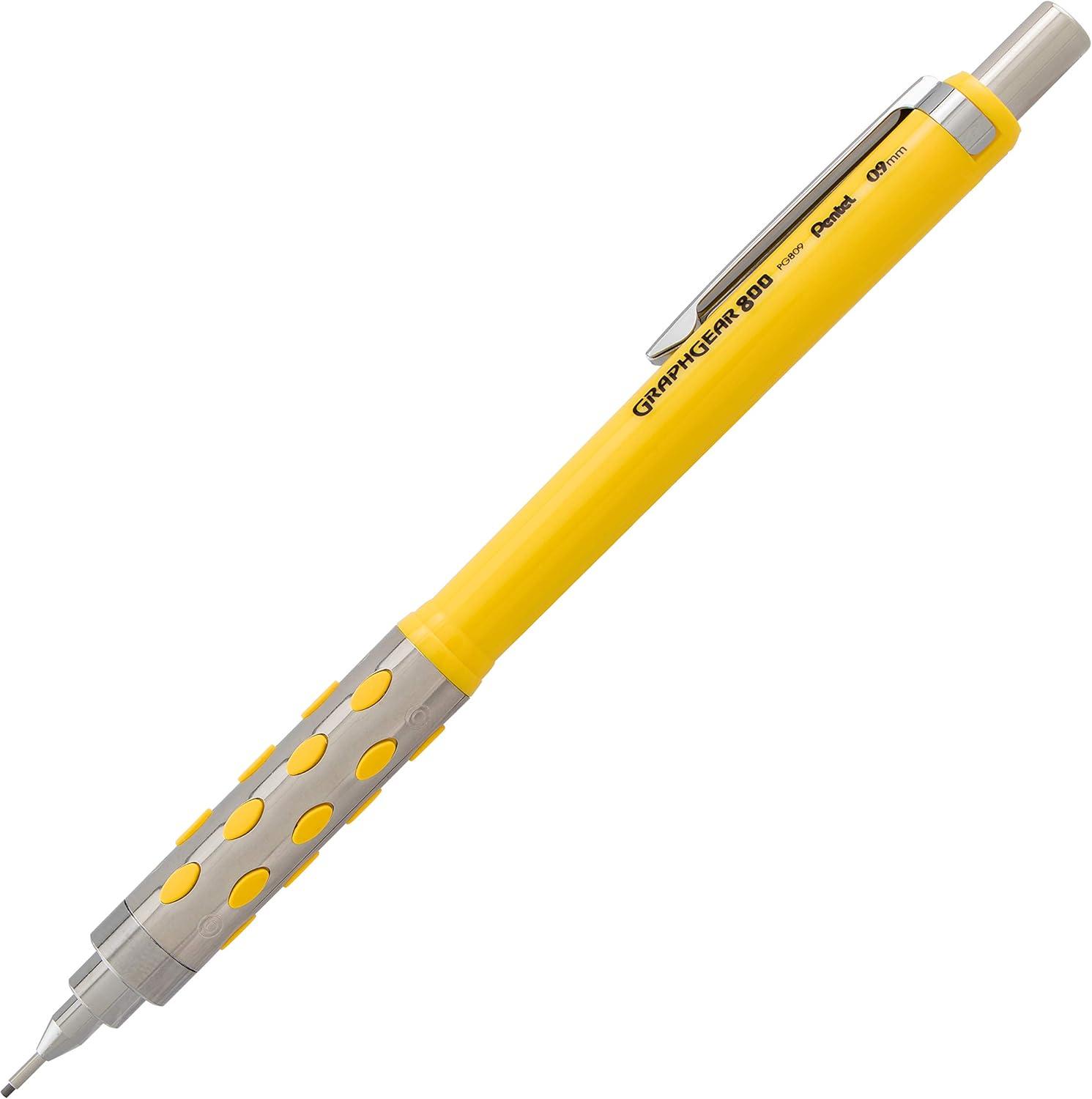 image:imagePentel Graph Gear 800 Mechanical Drafting Pencil 07mm Blue Barrel with Lead and Small PG807LZBP1 Pencil Lead and Eraser