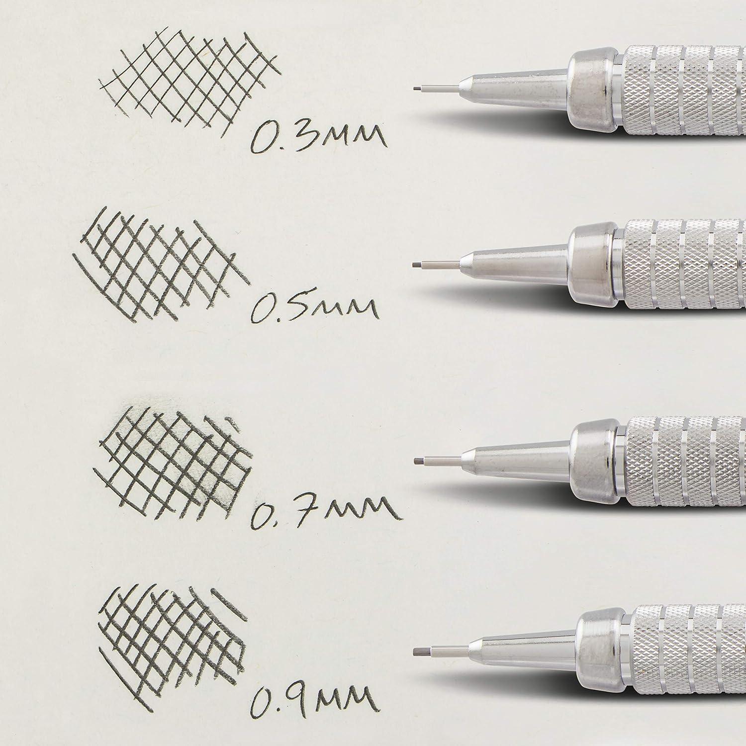 image:imagePentel GraphGear 500 Mechanical Drafting Pencil 05mm Fine Line Refill Lead and Mini Eraser PG525LEBP