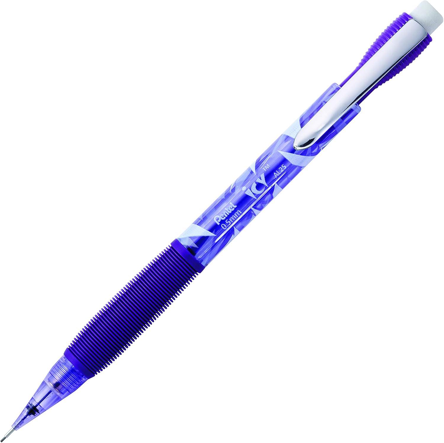 image:imagePentel Icy Automatic Pencil 05mm Violet Barrel Box of 12 AL25TV