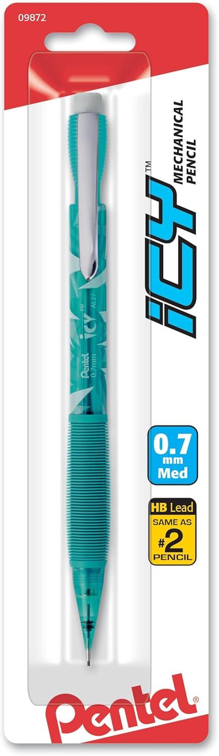 image:imagePentel Icy Automatic Pencil 07mm Assorted Barrels Color May Vary 1 Pack AL27TBP