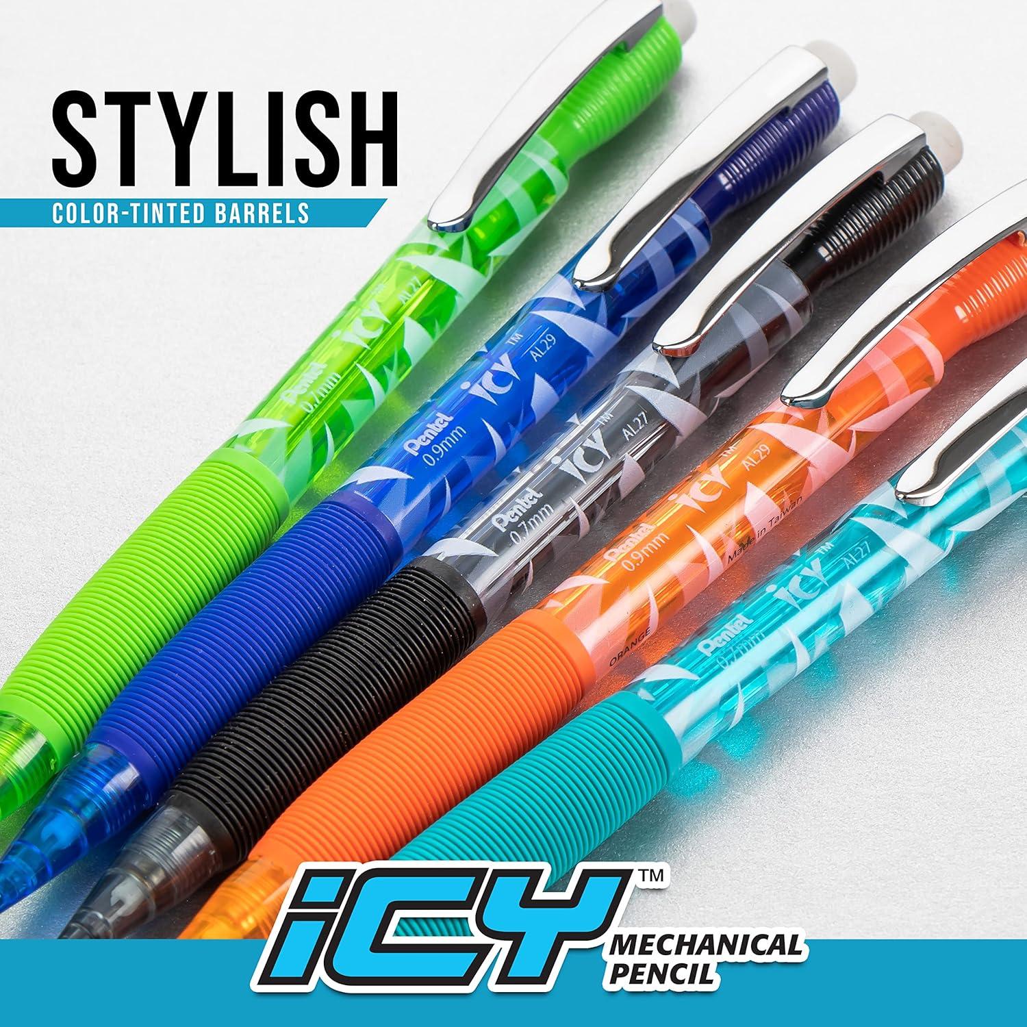 image:imagePentel Icy Mechanical Pencil 07mm Blue Barrel Box of 12 AL27TC1