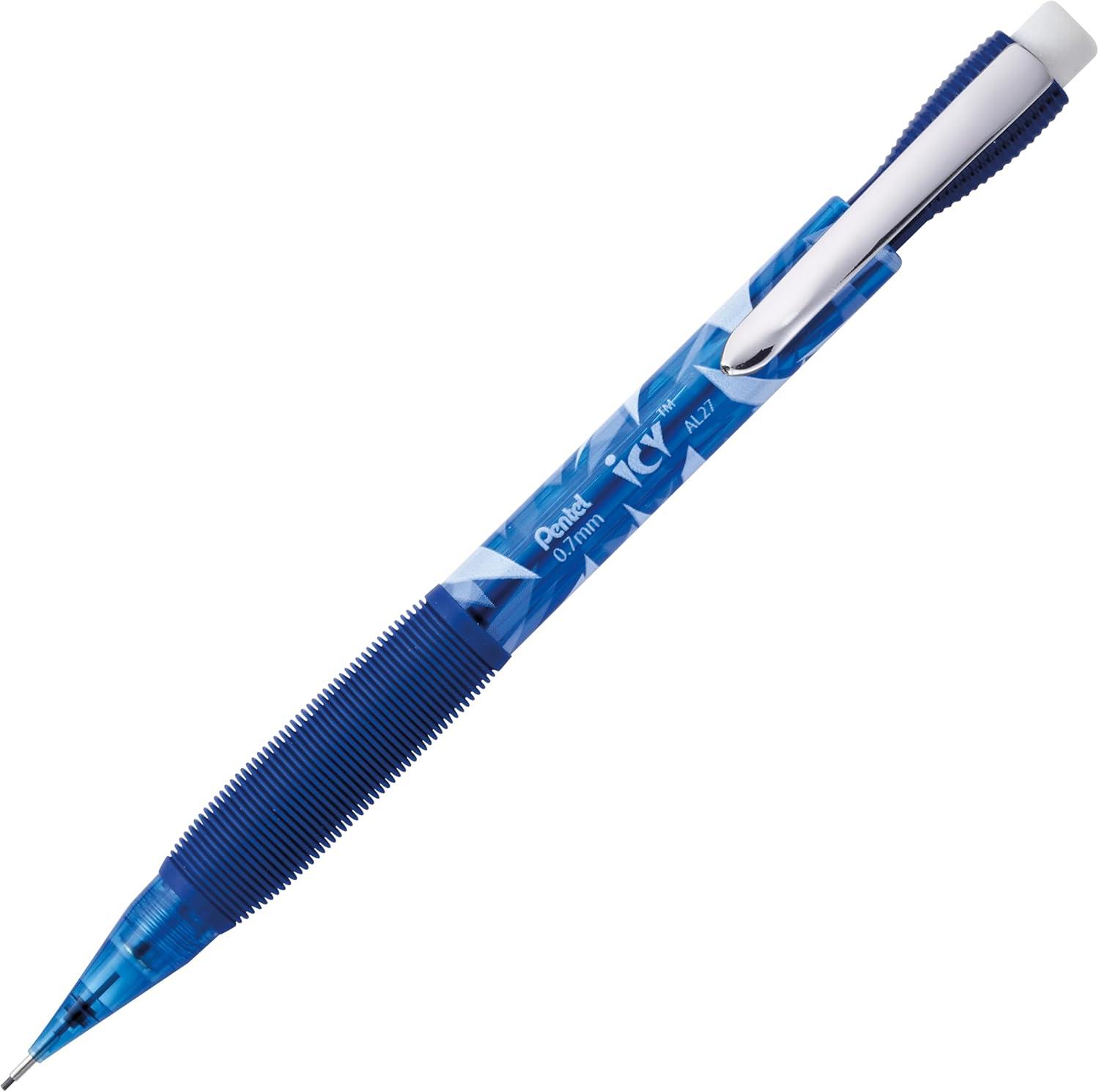 image:imagePentel Icy Mechanical Pencil 07mm Blue Barrel Box of 12 AL27TC1