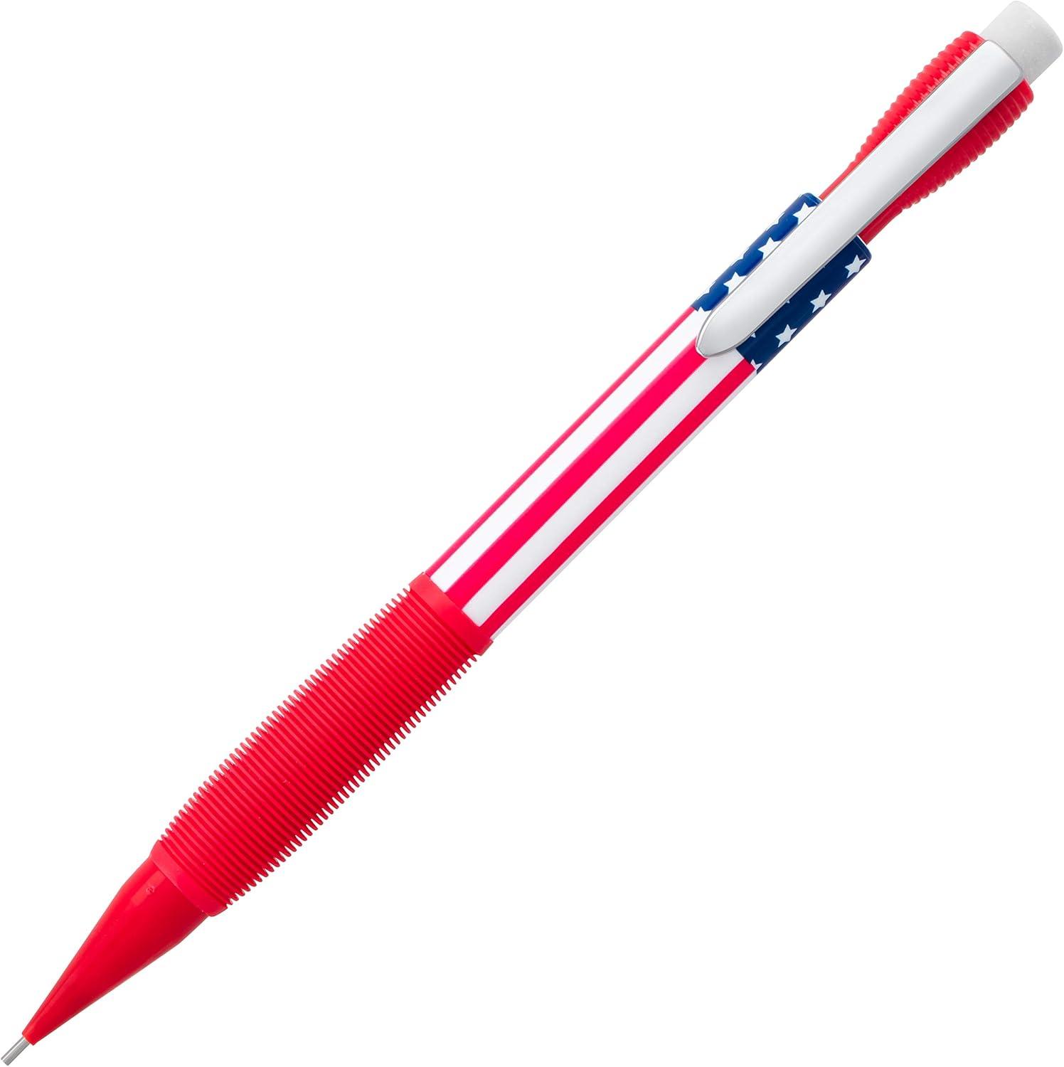 image:imagePentel Icy Mechanical Pencil 07mm Medium Line Flag Barrel Assorted Grips BCW Clear Dozen Box12 Pack