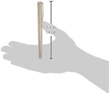 image:imagePentel Libretto Roller Gel Pen Rose Gold Black Ink with Gift Box Pen 07mm 1 Pack K600PGA
