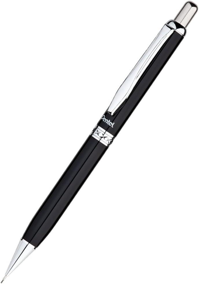 image:imagePentel Libretto Roller Gel Pen and Pencil Set with Gift Box Pen 07mm and Pencil 05mm Black Barrels K6A8AA
