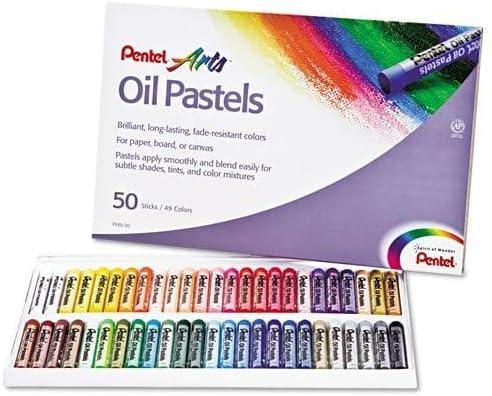 image:imagePentel Oil Pastel Set With Carrying Case45Color Set Assorted 50Set