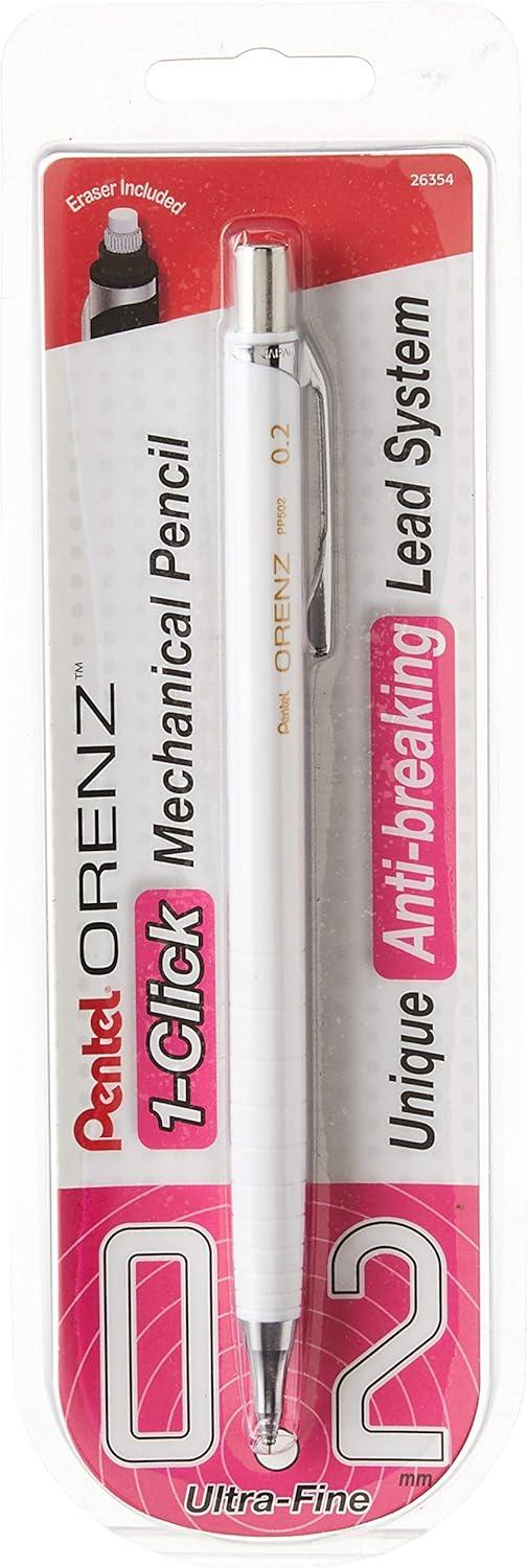 image:imagePentel Orenz Mechanical Pencil 03Mm Extra Fine Line Red Barrel Box of 12 PP503BWhite
