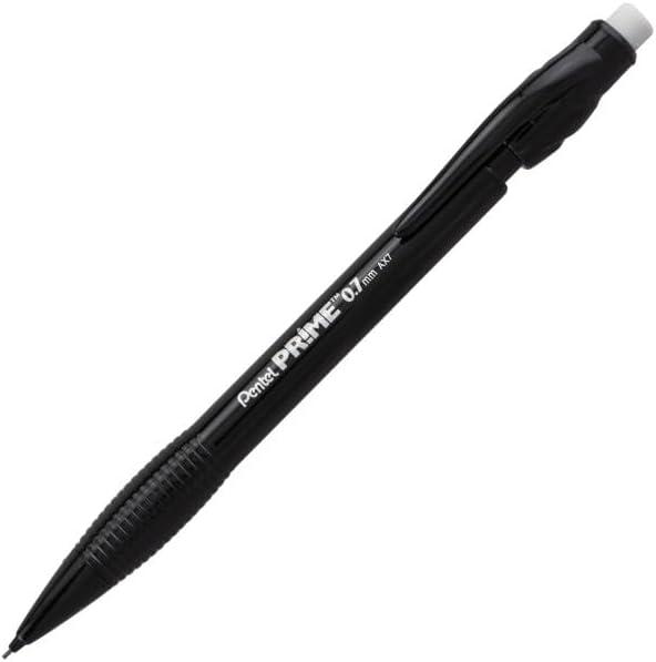 image:imagePentel Prime Mechanical Pencil 07mm Assorted Barrel Colors Pack of 6 AX7BP6MBlack