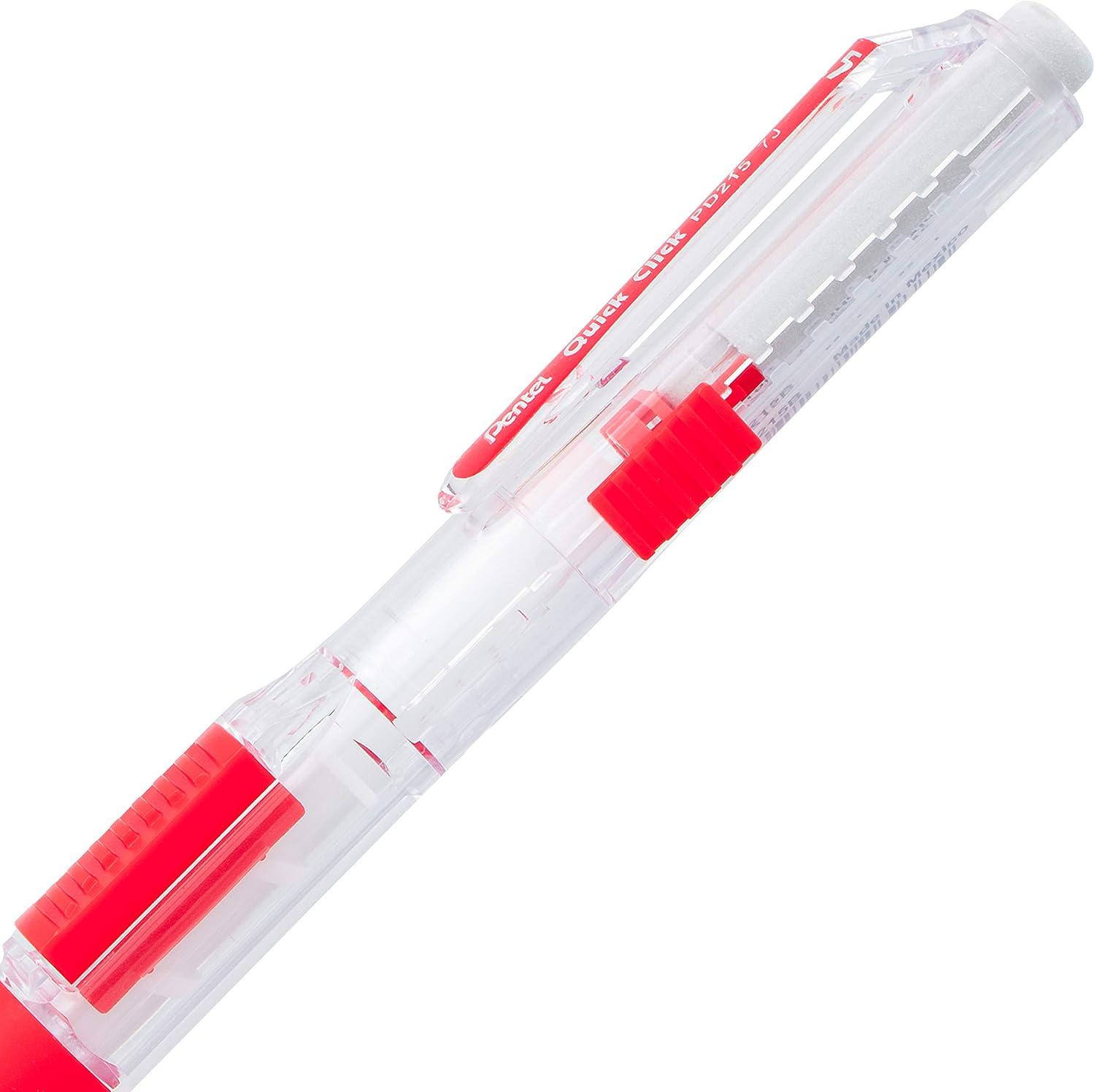 image:imagePentel Quick Click Mechanical Pencil 07mm Medium Black Barrel Box of 12 Pencils PD217AAssorted