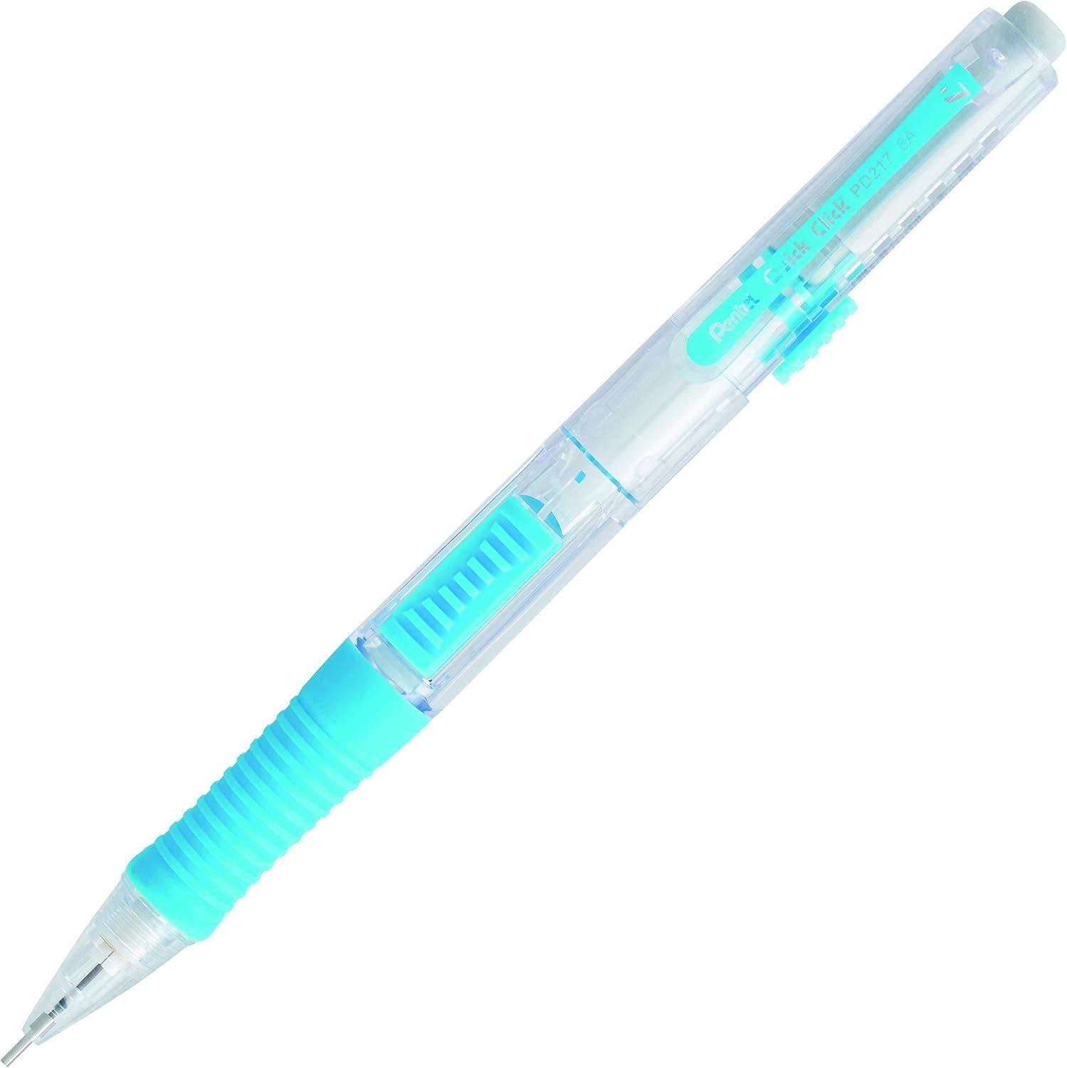 image:imagePentel Quick Click Mechanical Pencil 07mm Medium Black Barrel Box of 12 Pencils PD217ABlue