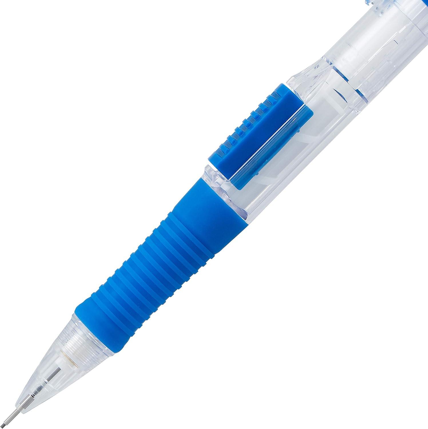 image:imagePentel Quick Click Mechanical Pencil 07mm Medium Black Barrel Box of 12 Pencils PD217ABlue