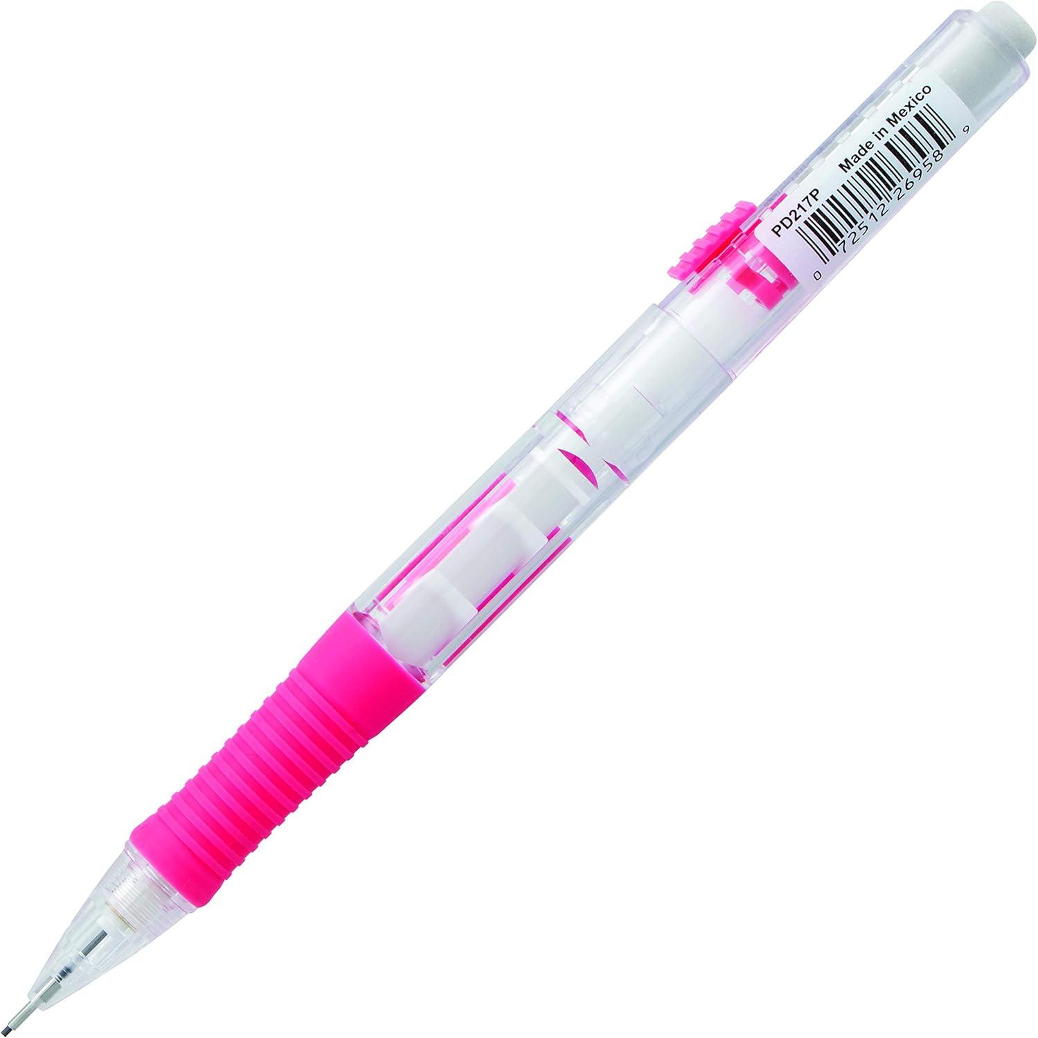image:imagePentel Quick Click Mechanical Pencil 07mm Medium Black Barrel Box of 12 Pencils PD217APink