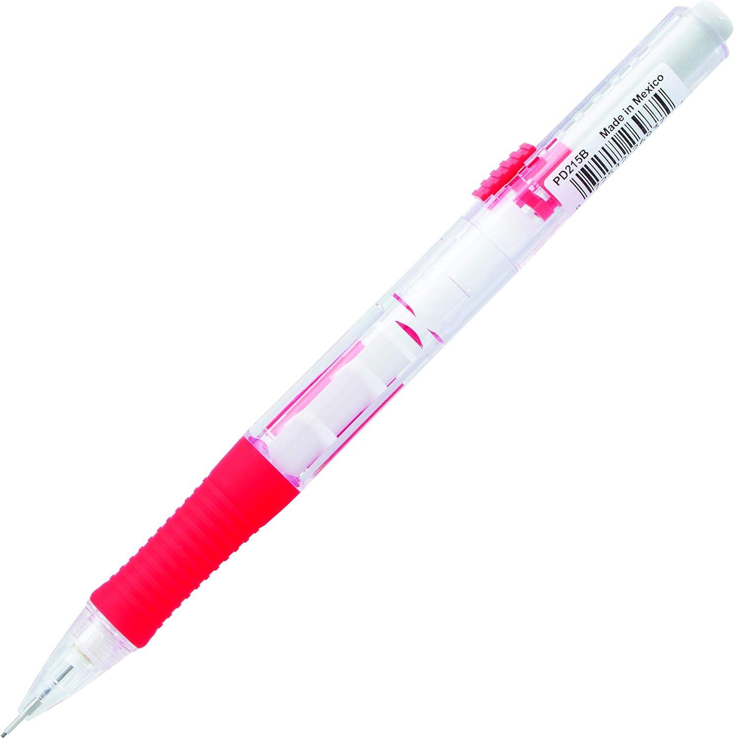 image:imagePentel Quick Click Mechanical Pencil 07mm Medium Black Barrel Box of 12 Pencils PD217ARed